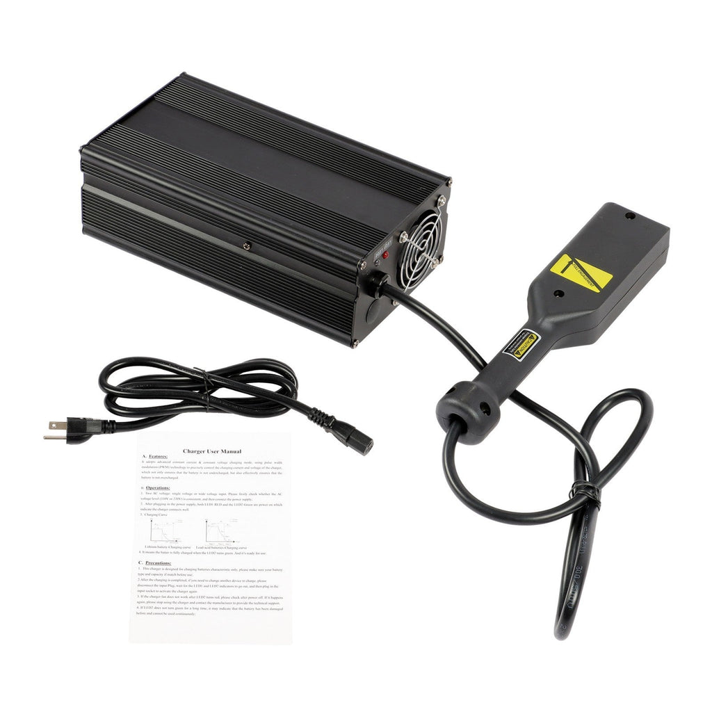 36V 20A EZ-GO TXT Golf Cart Battery Charger Powerwise "D" Style Plug