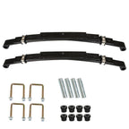 Heavy Duty Rear 4-Leaf Springs for EZGO TXT 1995-2013 Golf Cart Set of 2