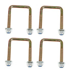 Heavy Duty Rear 4-Leaf Springs for EZGO TXT 1995-2013 Golf Cart Set of 2
