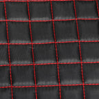 4PCS Red Diamond Stitch Front & Rear Seat Covers for EZGO Medalist TXT 94-13