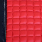 4PCS Red Diamond Stitch Front & Rear Seat Covers for EZGO Medalist TXT 94-13