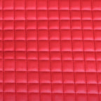Red Golf Cart Seat Cover Diamond Stitch Front Rear Club Car Precedent 2004+
