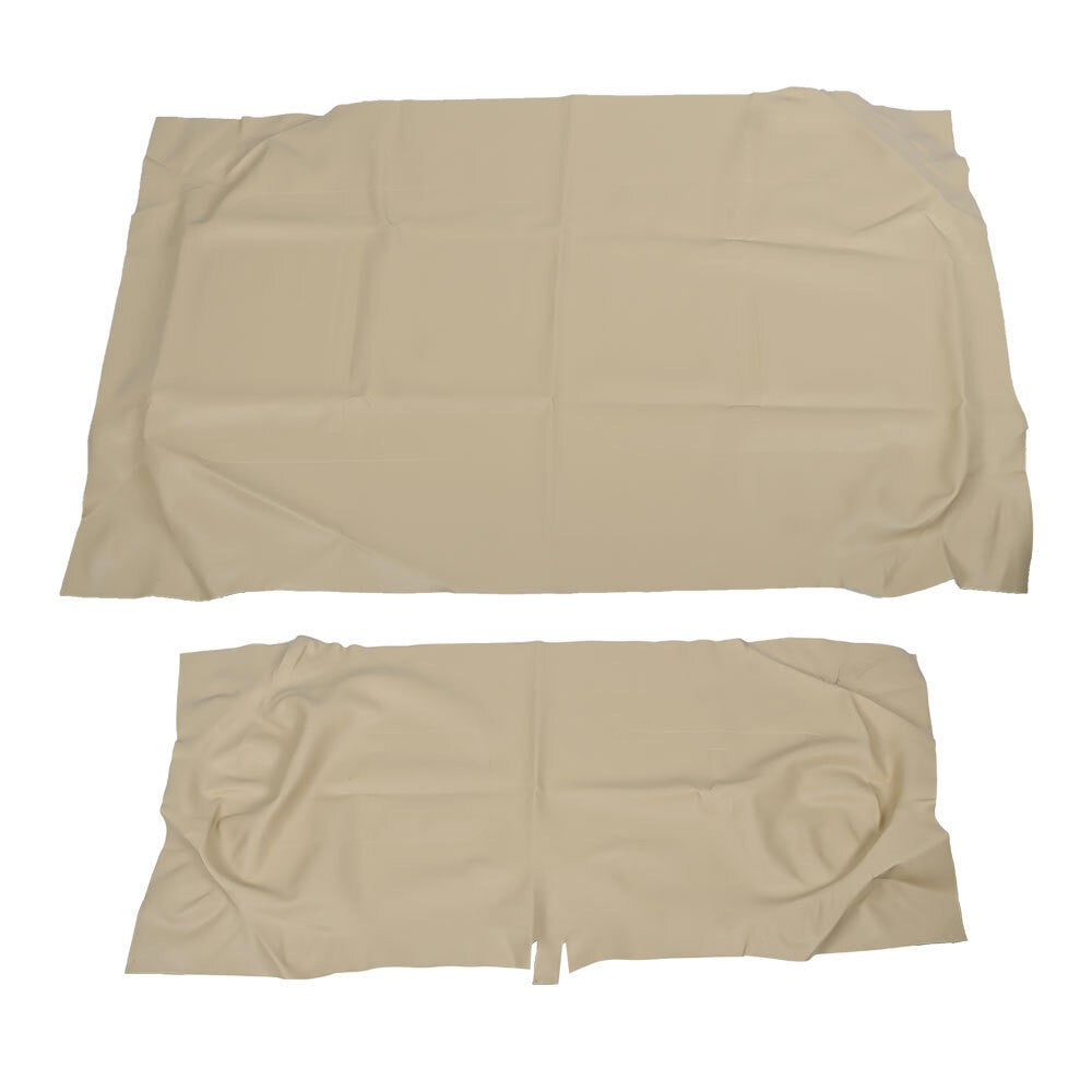 Tan Front Vinyl Seat Covers for EZGO TXT Golf Cart 1995-2013 Models