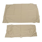 Tan Front Vinyl Seat Covers for EZGO TXT Golf Cart 1995-2013 Models