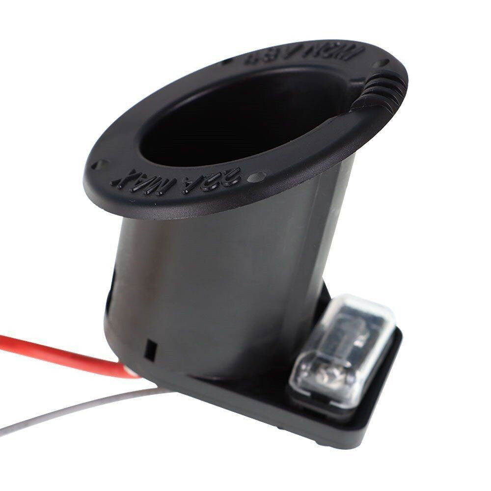 48V DC Charger Receptacle & Fuse Assembly for Club Car DS Golf Cart