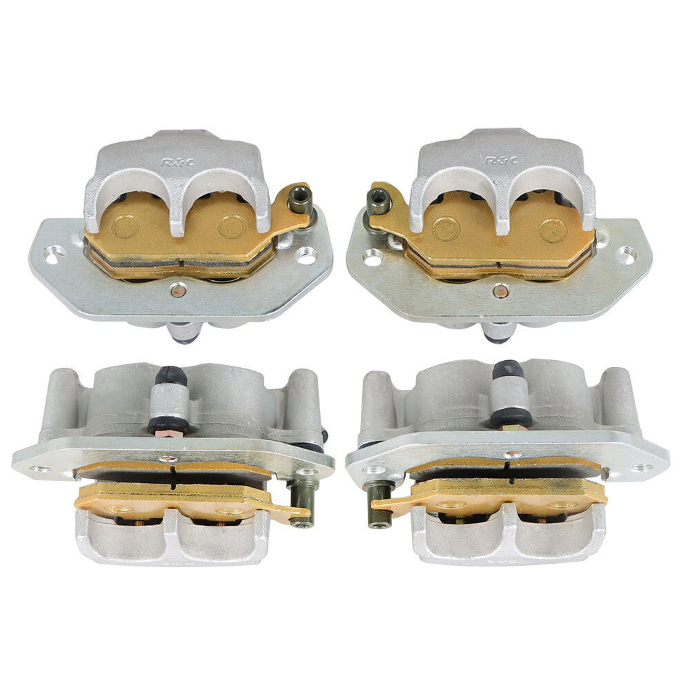 Yamaha Viking 700 Front & Rear Brake Calipers with Pads 2014+ YXM700 EPS