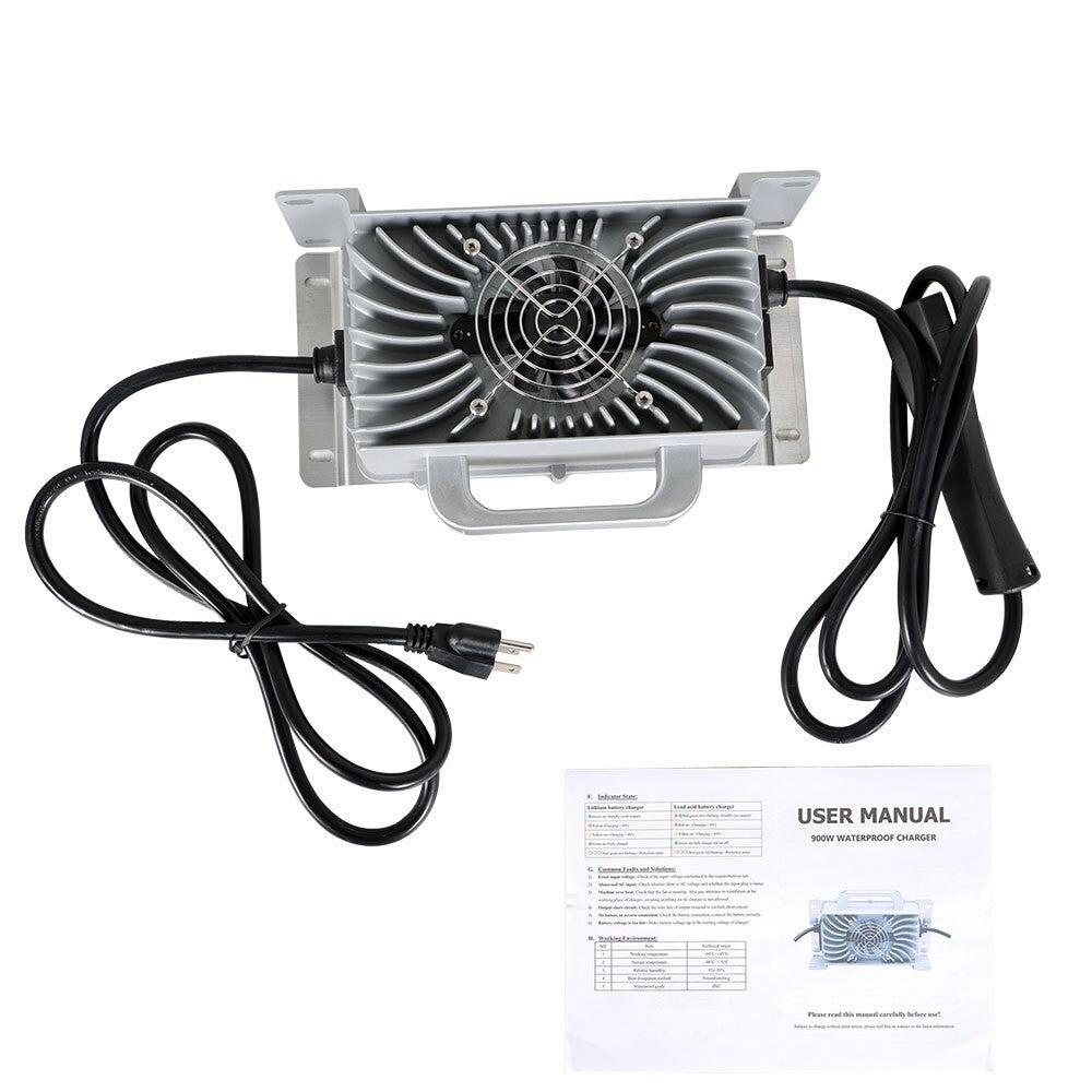 Max48 15A Battery Charger for EZGO RXV & TXT 48V Golf Carts