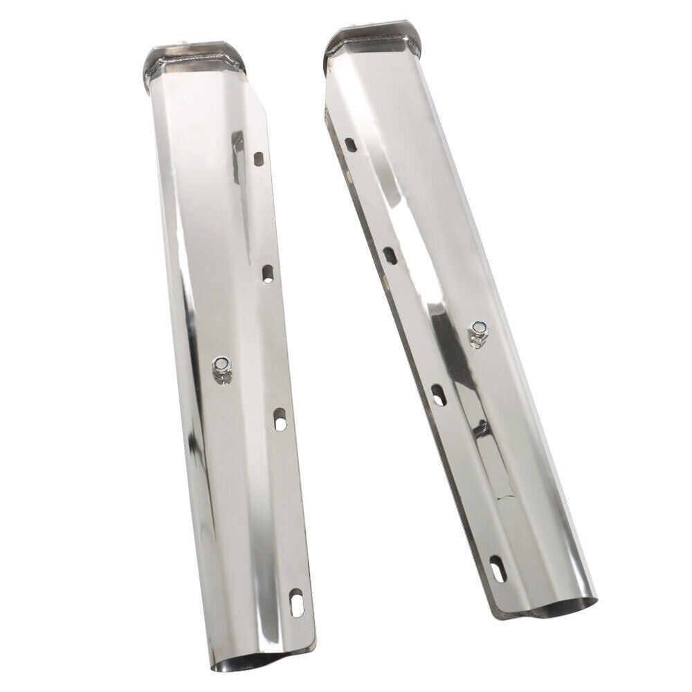 1 1/8" Bolt Semi Truck 30" Stainless Steel Tapered Straight Mud Flap Hanger