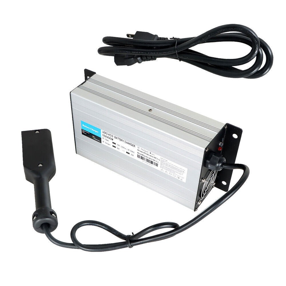 36V 20A Battery Charger for EZGO TXT 1996-Up Golf Cart D-Style Plug