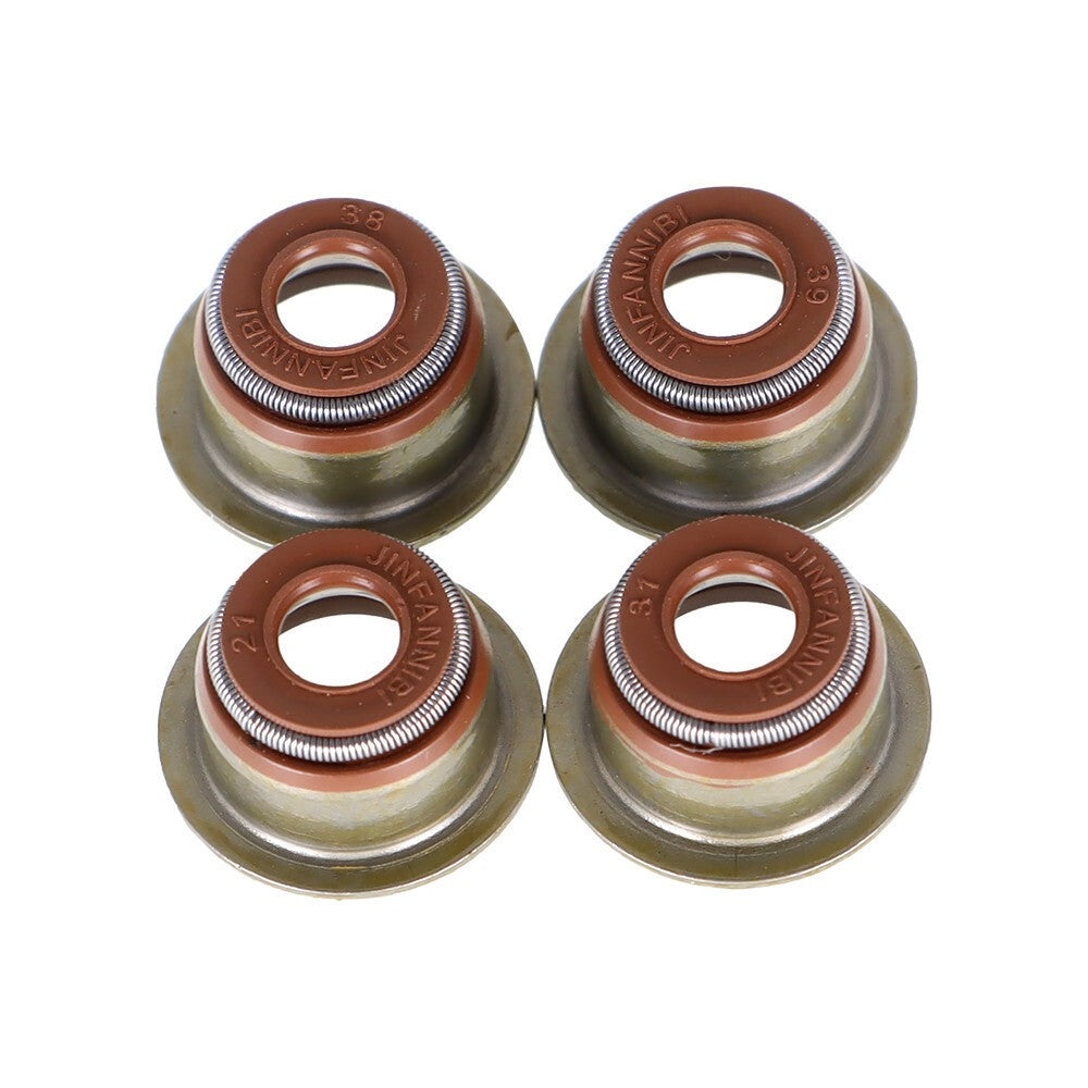 Ezgo 295cc/350cc 4 Stroke Valve Stem Seal Set of 4 Gas Golf Cart 1991+