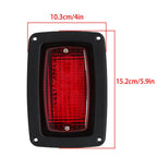 2 LED 3-Wire Golf Cart Taillights Tail Light Kit for Club Car DS 1982+