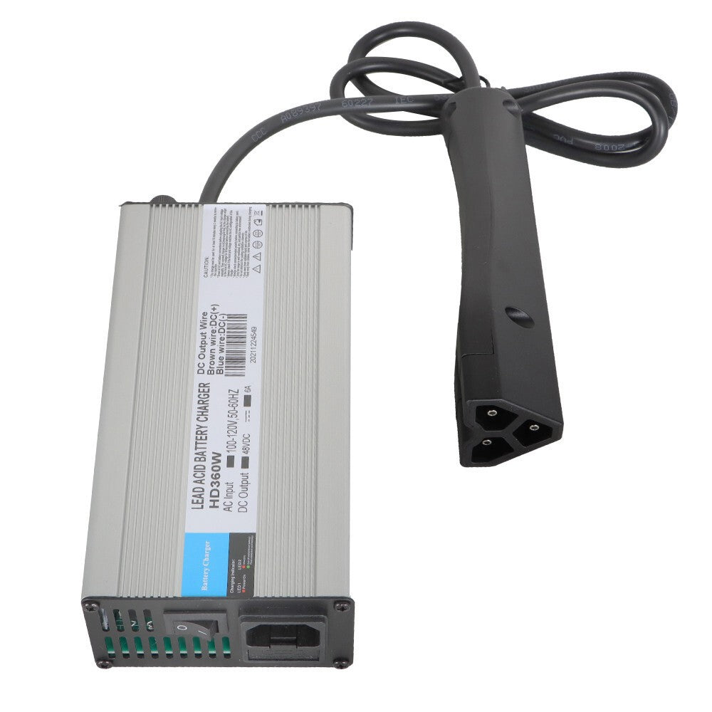 48V 6A Golf Cart Battery Charger for EZGO RXV Club Car DS Yamaha
