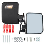 Golf Cart Side Mirrors with LED Arrow Turn Signal for EZGO Club Car Yamaha