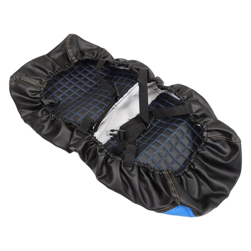 Universal Blue Golf Cart Rear Seat Cover Set for Club Car EZGO Yamaha