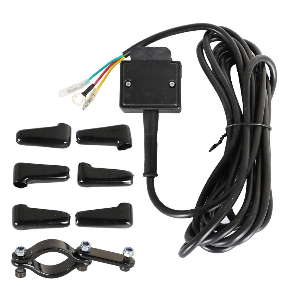 12V Winch Rocker Switch Handlebar Control & Bracket for KFI WARN ATV New