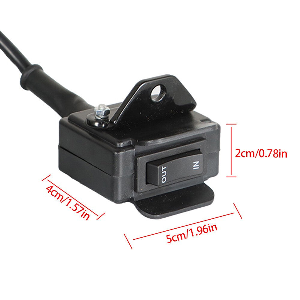 12V Winch Rocker Switch Handlebar Control & Bracket for KFI WARN ATV New