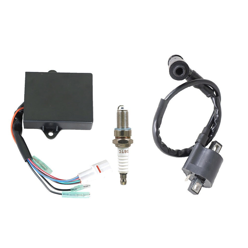 Ignition Coil CDI & Spark Plug for Yamaha YFM80 Badger Grizzly Raptor 80