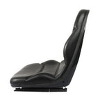 Black Seat for Case Backhoe Loader 580C 580D 580E 580L 580M Skid Steer