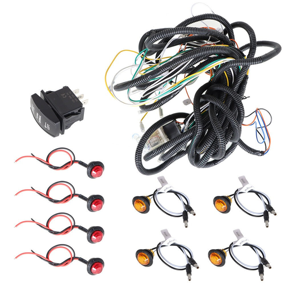 Kawasaki Mule PRO FXT 2015-20 Rocker Switch Turn Signal Kit Universal New
