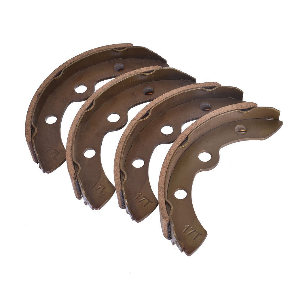 4PCS Golf Cart Brake Shoes for Club Car DS & Precedent 1995+