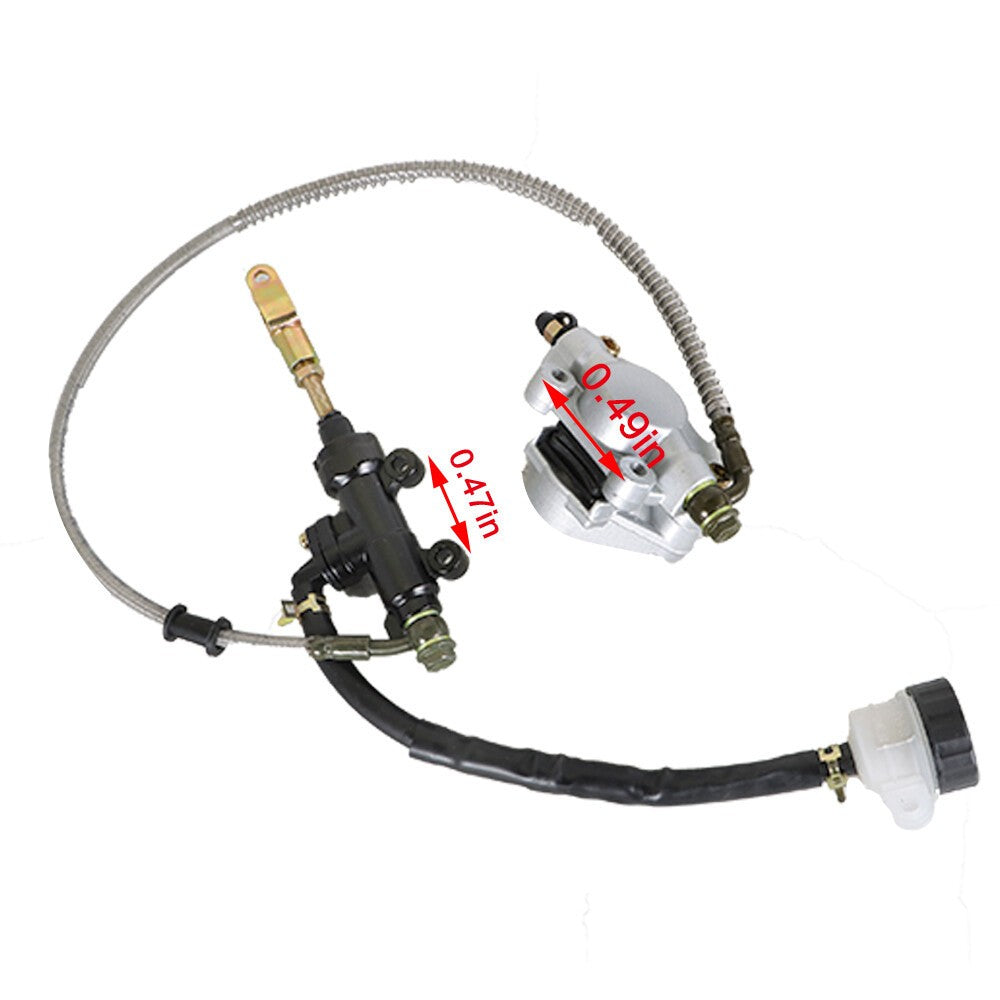 High Quality Rear Hydraulic Brake Caliper & Master Cylinder for Go Kart
