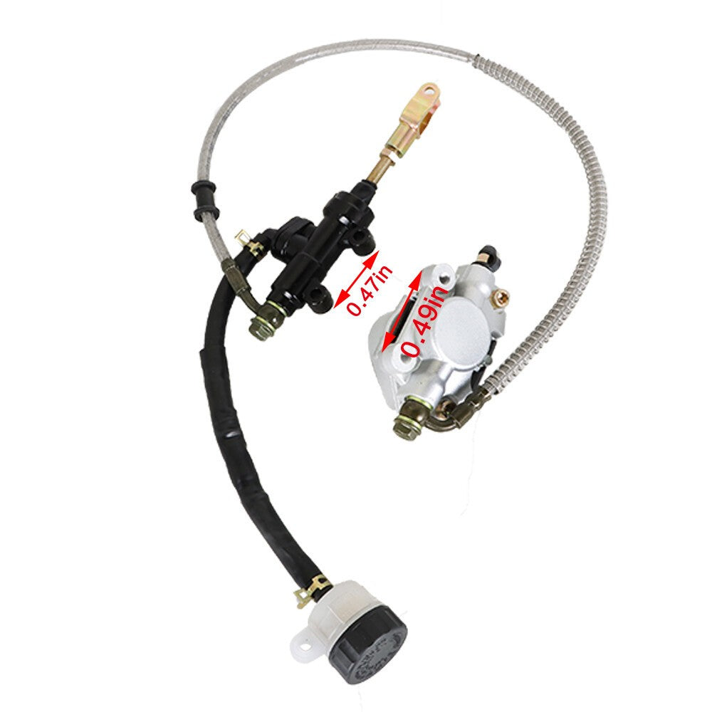 High Quality Rear Hydraulic Brake Caliper & Master Cylinder for Go Kart