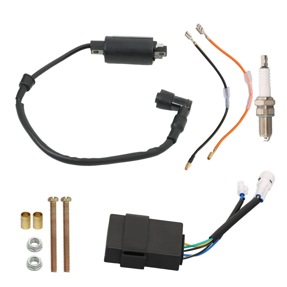 Kawasaki Bayou 300 KLF300B 1988-2004 Ignition Coil CDI Spark Plug Kit