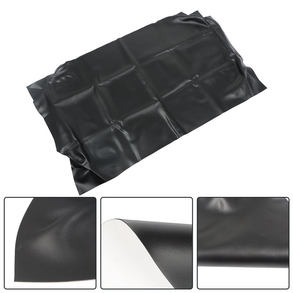 Black Front Seat Cover for 1982-2000.5 Club Car DS Golf Cart PU Leather