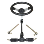 110cc Go Kart Steering Wheel Assembly Steel Gear Rack Pinion Set Unused
