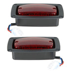 Club Car DS 1982+ LED Tail Light Kit 2x 3-Wire Taillights Golf Cart