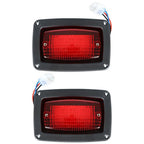 Club Car DS 1982+ LED Tail Light Kit 2x 3-Wire Taillights Golf Cart