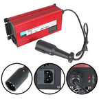 Club Car 48V 10A Golf Cart Battery Charger with Round 3-Pin Plug