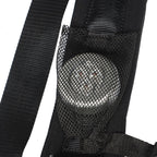 4 Pack 4-Point 2" Padded Seat Belt Harness Black for Polaris RZR XP S 4 1000
