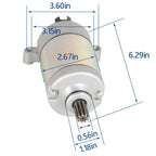 Kodiak 700 YFM700 Starter 28P-81890-01-00 2016-2021 Yamaha ATV Part