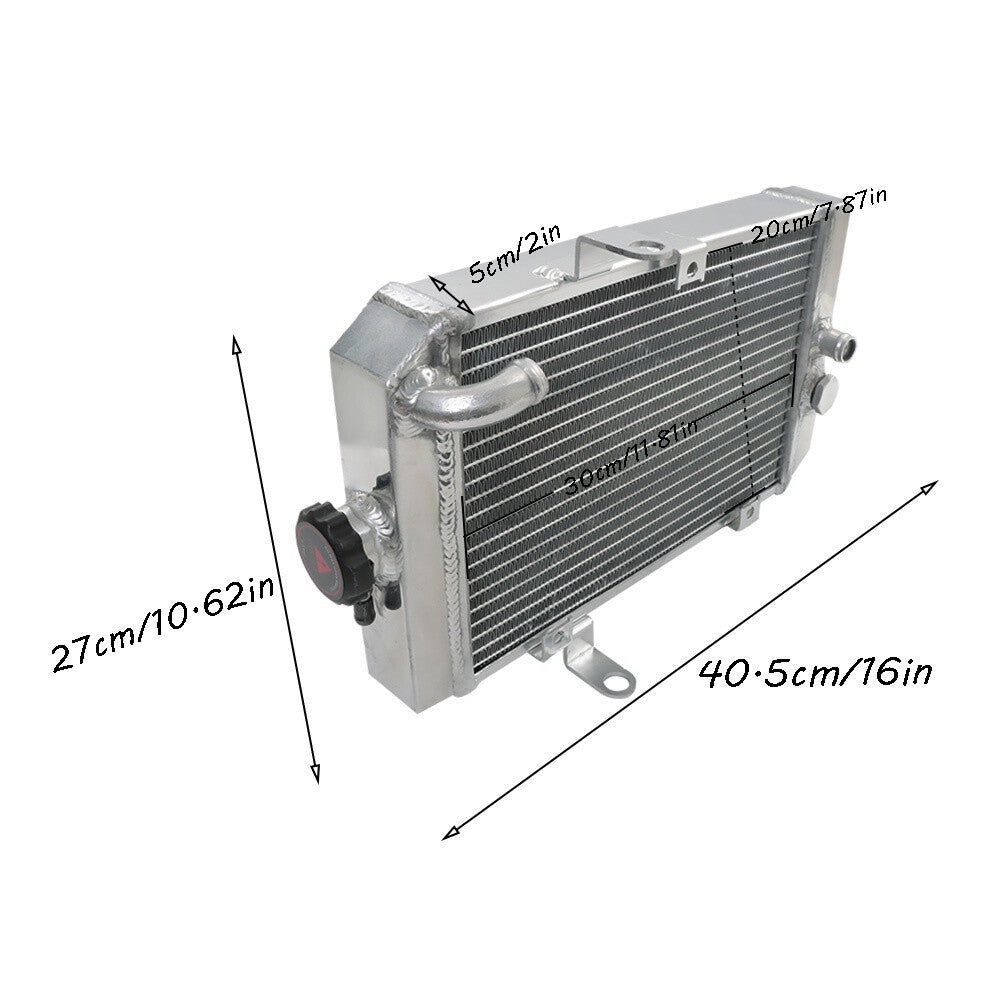Aluminum Radiator for Yamaha Raptor 660R SE 2005 ATV Replacement Part