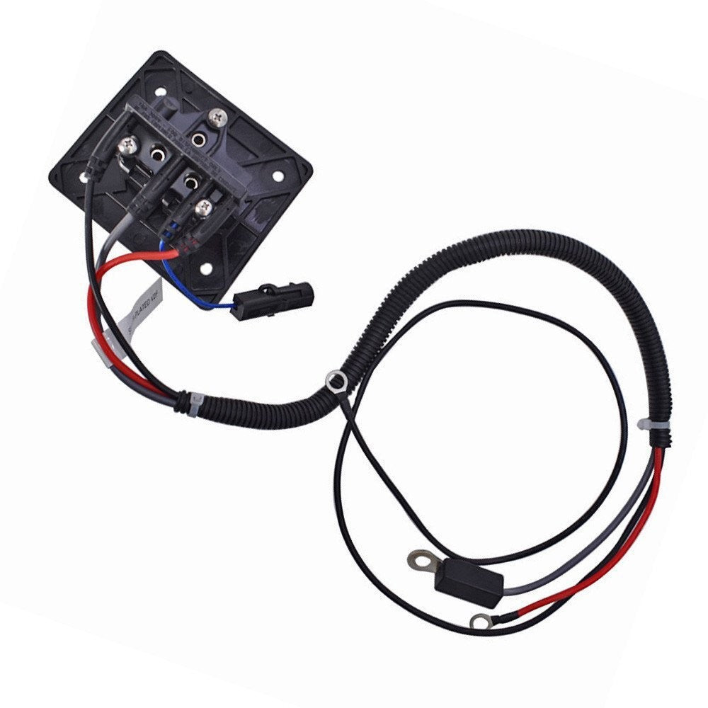 602529 EZGO TXT RXV 48V Golf Cart Charger Receptacle Replacement Part