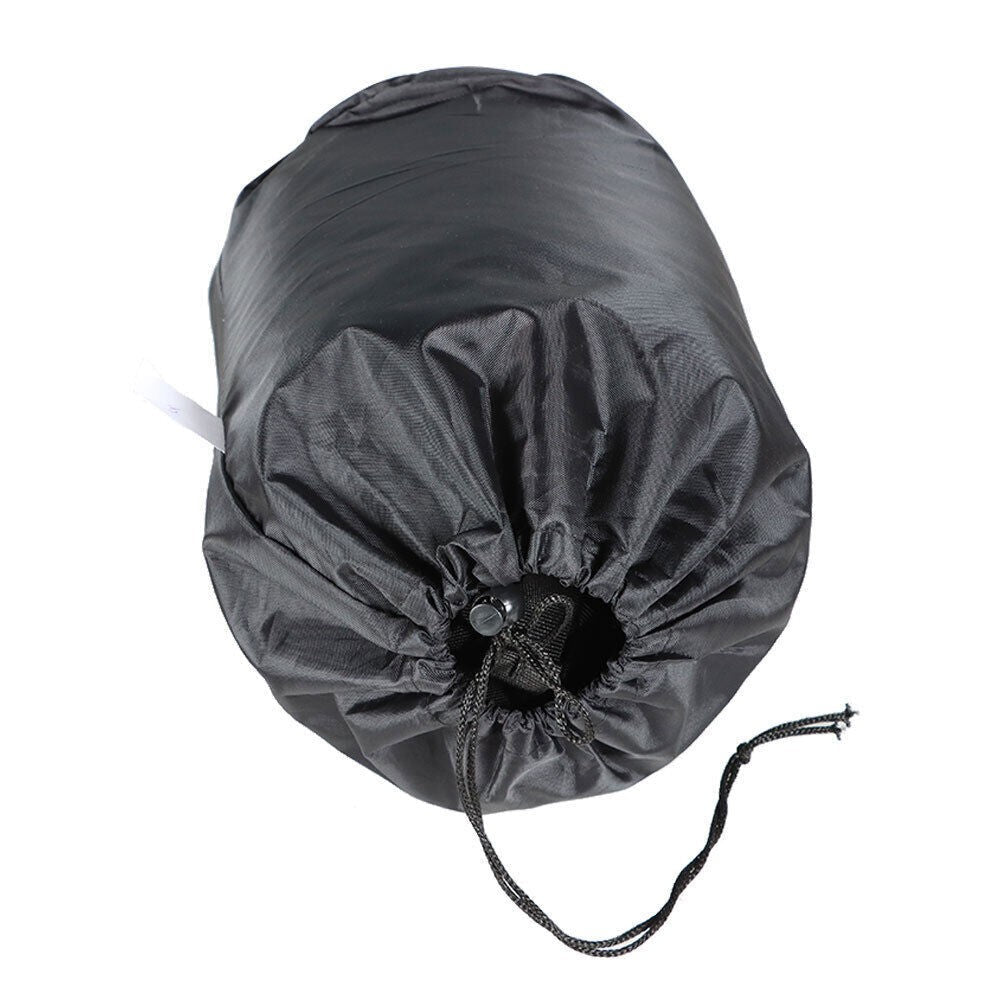 14ft Jon Boat Cover 70in 210D Black Waterproof 425x190cm Durable Protector