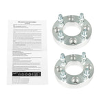 2x 1" 4x4 4x101.6mm Wheel Spacers 1/2"x20 Studs for EZ GO Club Car Golf Cart