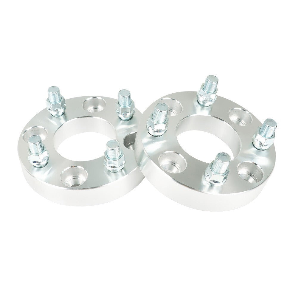 2x 1" 4x4 4x101.6mm Wheel Spacers 1/2"x20 Studs for EZ GO Club Car Golf Cart