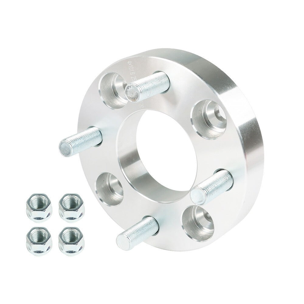 2x 1" 4x4 4x101.6mm Wheel Spacers 1/2"x20 Studs for EZ GO Club Car Golf Cart