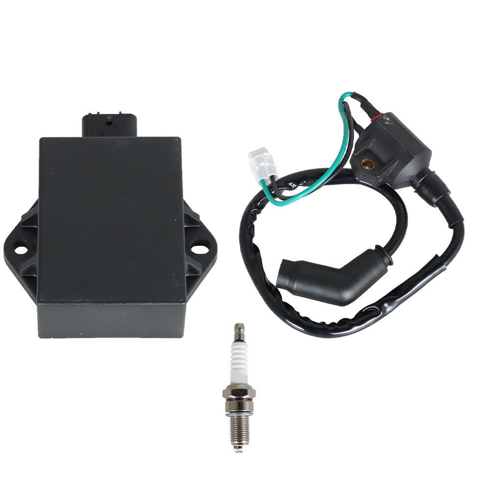 Polaris Hawkeye 300 4X4 2007 CDI Box Ignition Coil & Spark Plug 3089978