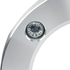 4x 1" Wheel Spacers for Bombardier Outlander 330 2003-2010 4x137 M10x1.25 Silver