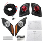 LED Headlight & Taillight Kit for 2017-Up Yamaha Drive2 Golf Cart