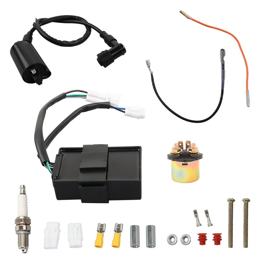 Bayou 300 KLF300 CDI Ignition Coil Spark Plug for Kawasaki 88-04 KLF300B/C
