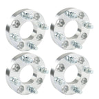 EZ GO Club Car Golf Cart 4x4 ATV Wheel Spacer 4x1" Silver 1/2"x20 Studs