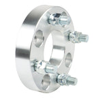 EZ GO Club Car Golf Cart 4x4 ATV Wheel Spacer 4x1" Silver 1/2"x20 Studs