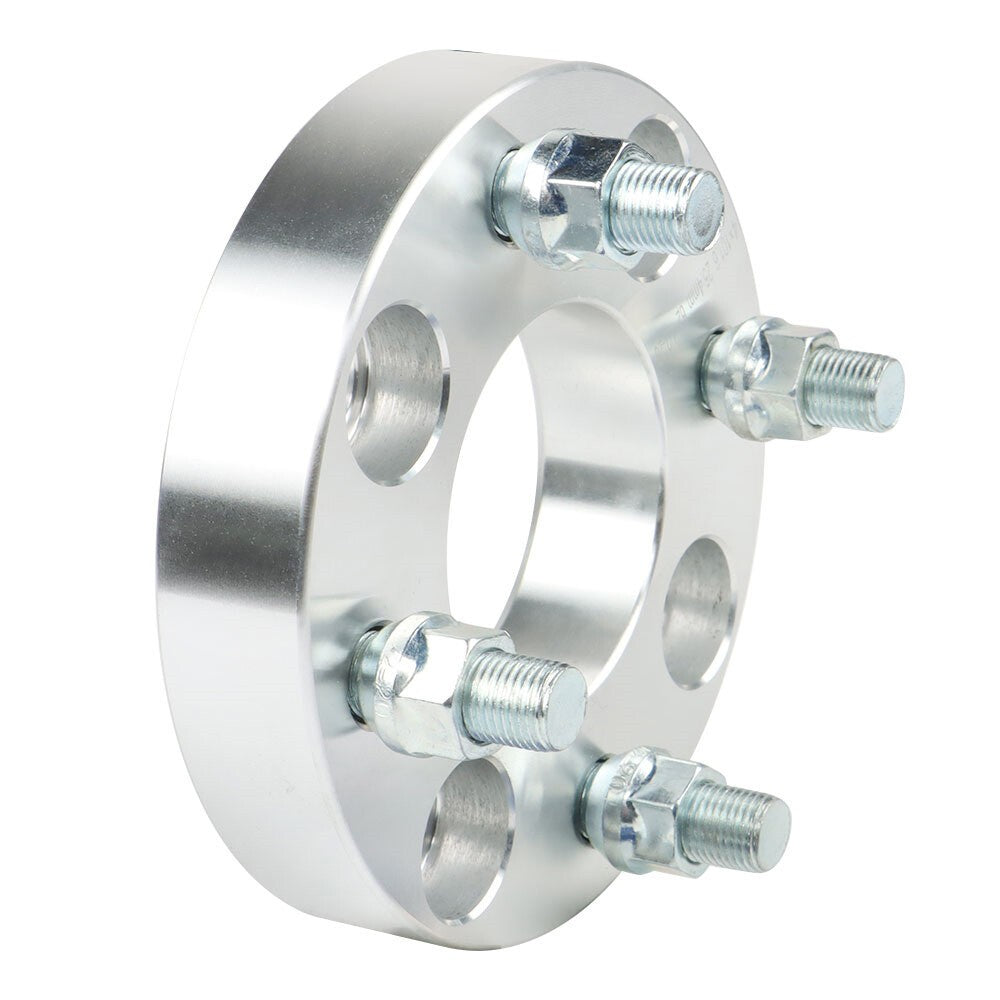 EZ GO Club Car Golf Cart 4x4 ATV Wheel Spacer 4x1" Silver 1/2"x20 Studs