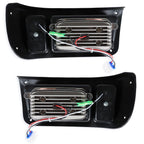 Adjustable LED Headlights & Tail Lights Kit for Club Car DS G & E Golf Cart 1993