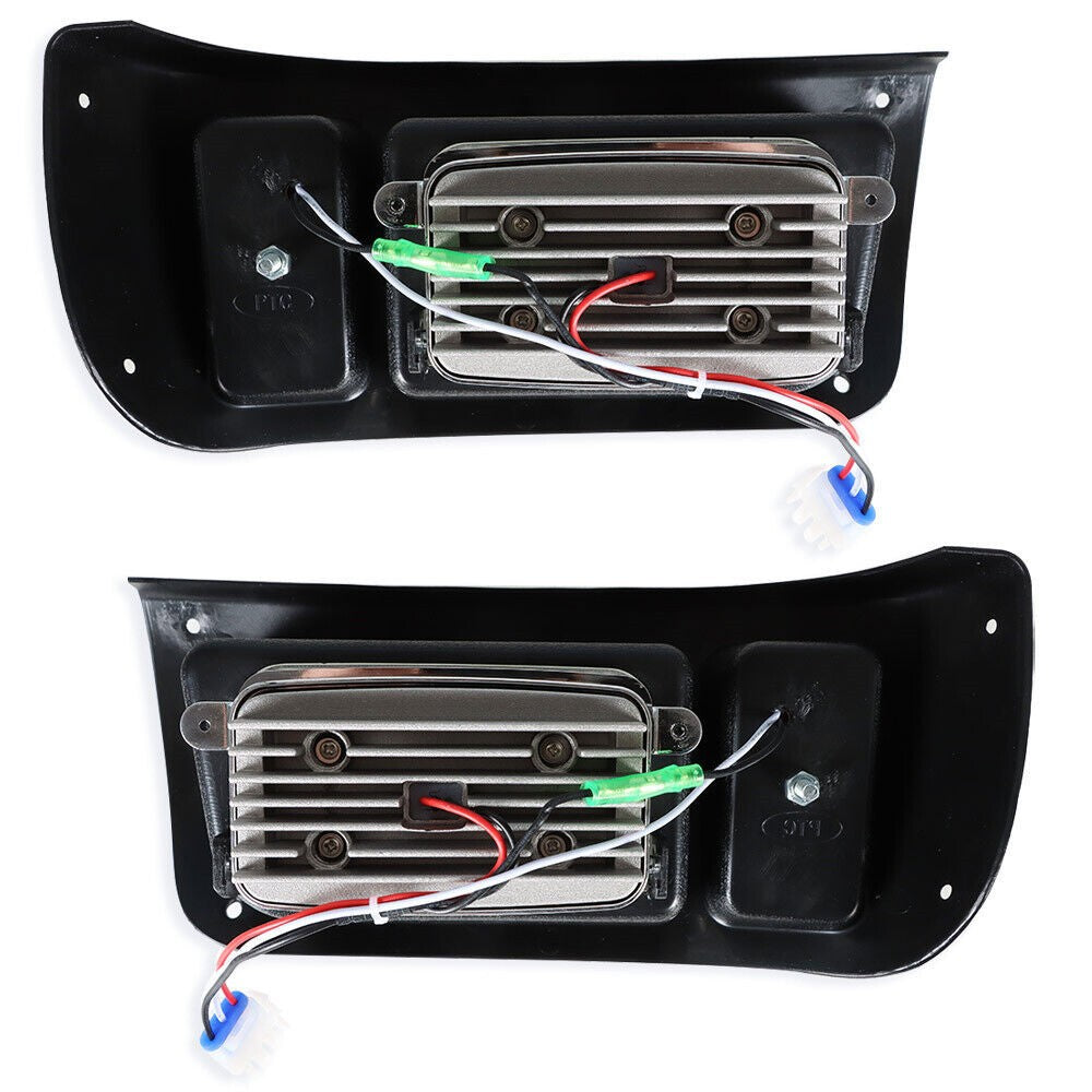 Adjustable LED Headlights & Tail Lights Kit for Club Car DS G & E Golf Cart 1993