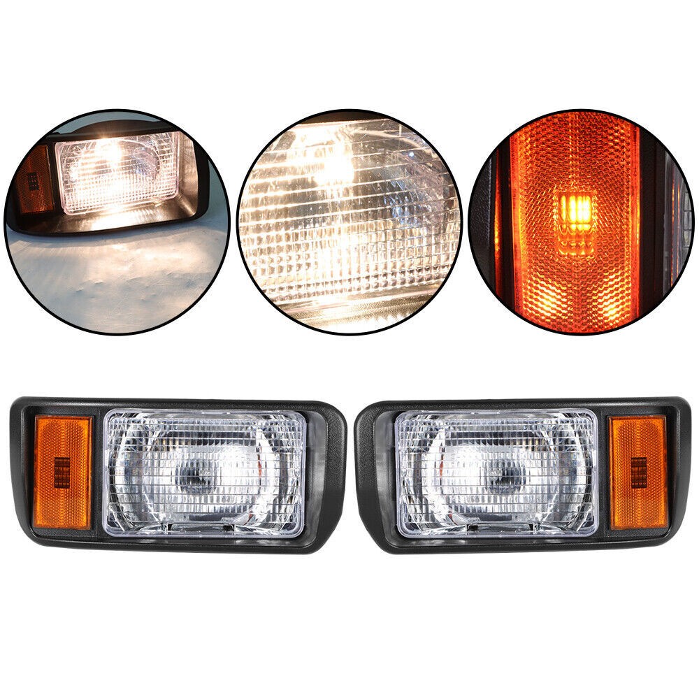 1993+ Club Car DS Driver & Passenger Headlights Factory Size 101988002